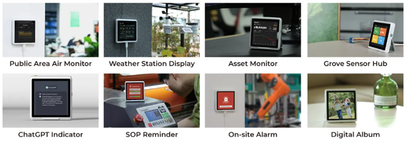 Seeed Studio SenseCAP-Anzeige Dual-MCU 4-Zoll-Touchscreens (0,16 cm)